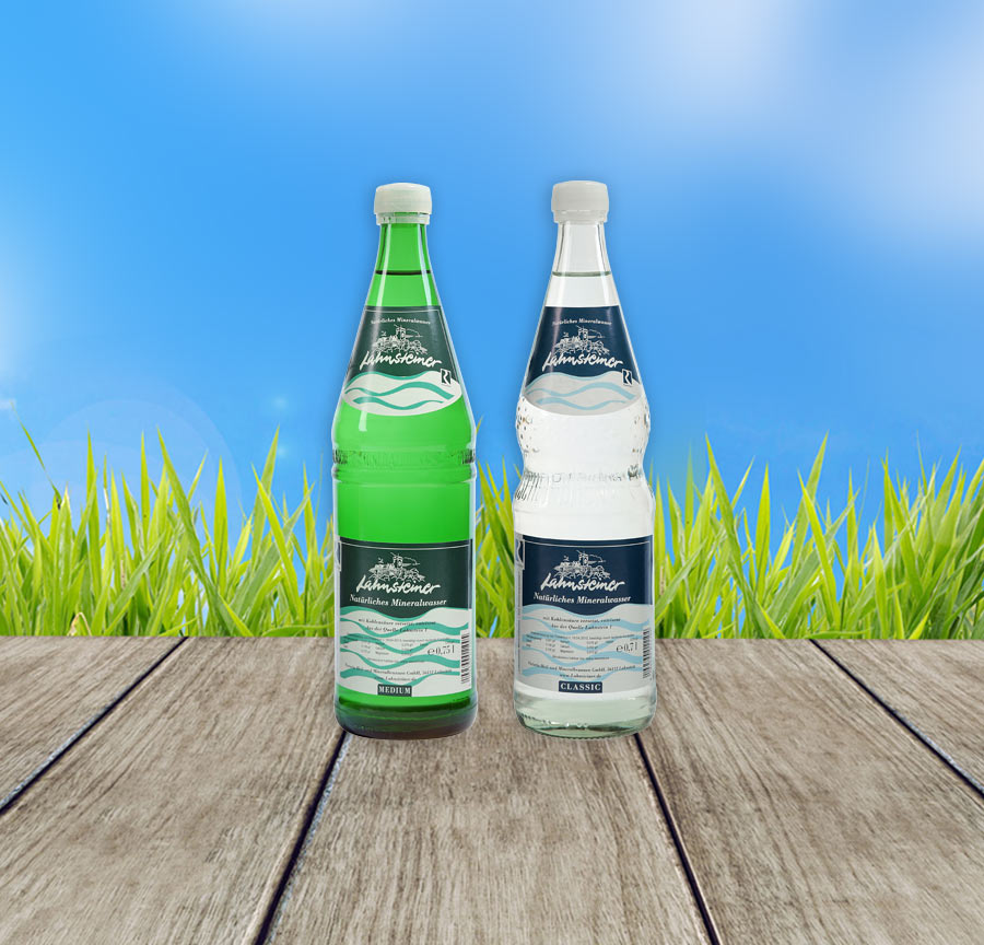 Lahnsteiner Produkte - feinperliges Mineralwasser